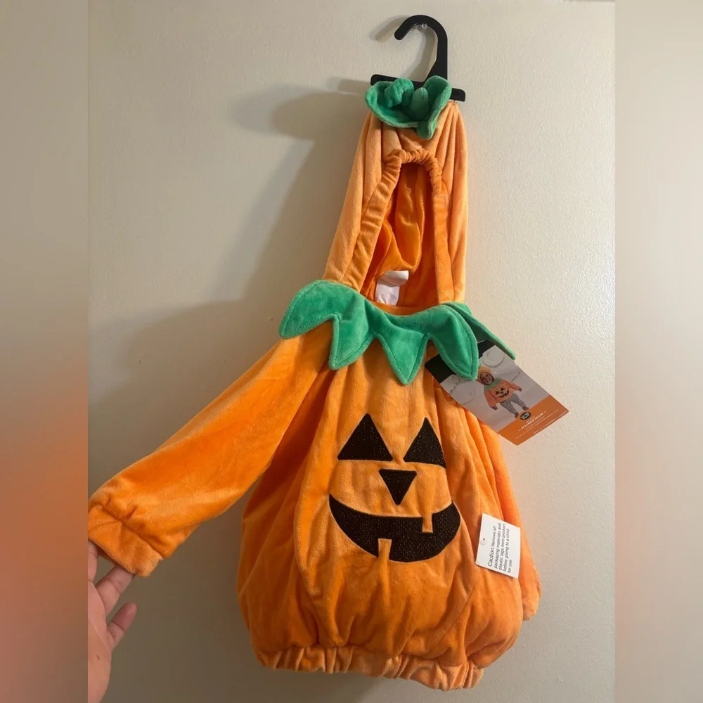 NEW Hyde & EEK! INFANT PUMPKIN  pullover Costume Size 12-18
